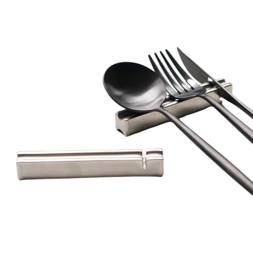 有田焼 銀彩ナイフフォークレスト2個セット まるふく カトラリーレスト 箸置き はしおき ハシオキ スプーンレスト