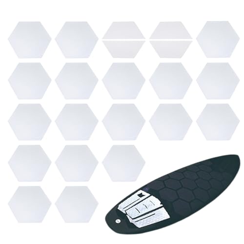 Surfboard Traction Pads - Anti-Slip Skimboard Stickers - Long-Lasting Surfboard Grip Pads Boating Accessories for Stand Up Paddleboard