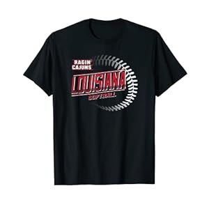 Louisiana Ragin’ Cajuns Softball Homerun Officially Licensed T-Shirt