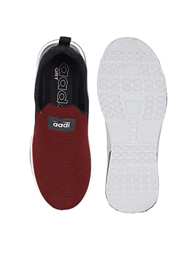 Image of AADI Men's Mesh Leather Outdoor Casual Shoes
