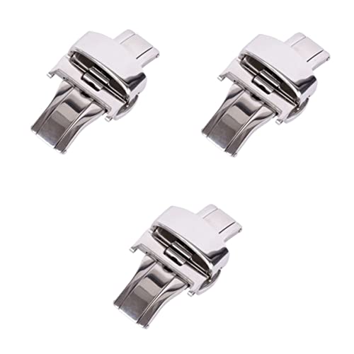 Boucle de montre haut de gamme avec fermoir robuste pour bracelet en cuir élégant