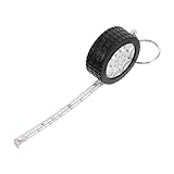 KALLORY Mini Tire Shape Measure Fun and Portable Measuring Tool for Quick Measurements for Heat Transfer