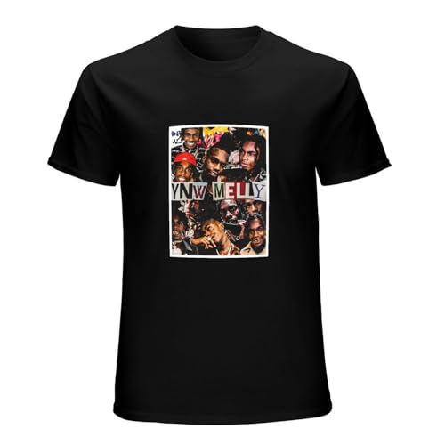 Ynw melly collage shirt men unisex style t-shirt tee t-shirt black m