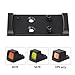 ohhunt Red Dot Adapter Plate Compatible with Holosun 407K 507K EPS Carry RomeoZero and RD U1