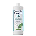 Essential Oxygen Certified BR Organic Brushing Rinse, All Natural Mouthwash for Whiter Teeth, Fresher Breath, and Happier Gums, Alcohol-Free Oral Care, Peppermint, 32 Ounce