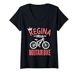 Regina Della Mountain Bike - Cerchi un'idea regalo MTB divertente per una mountain biker donna? Allora questo divertente detto per la mountain bike in discesa è il regalo perfetto per la mountain bike.