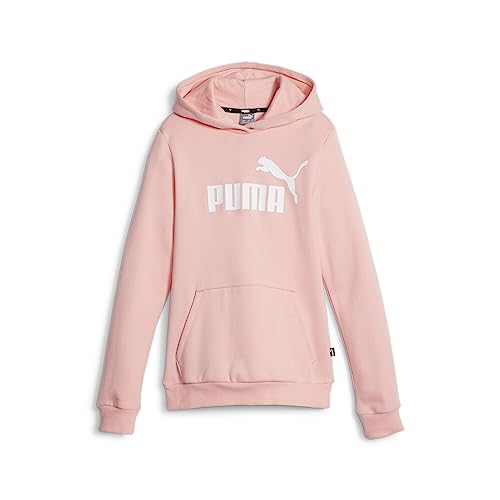 PUMA Ess Pull à capuche Femme noir en coton extensible pour le sport
