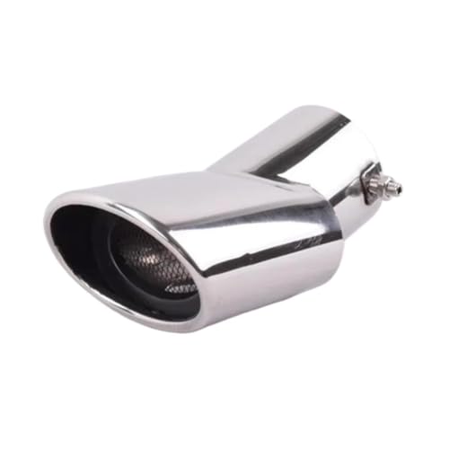 Tuyau d'échappement pour Toyota Highlander 2008-2014 en acier inoxydable argenté