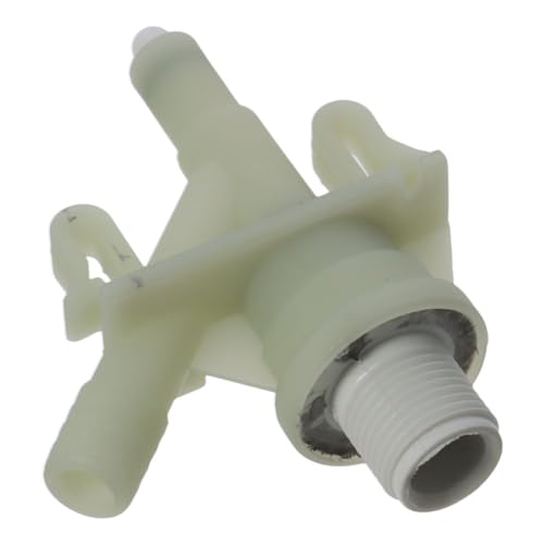 Image of BYOBYO RV Toilet Water Valve Kit Flush Ball Seal Includes Hose Clamp and Fasteners Replacement Set 385311641 385311658 for Marine Toilet, white