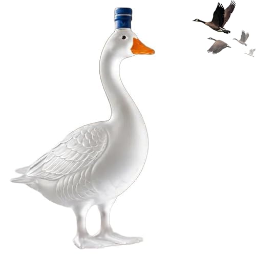 Grey Goose 30th Anniversary 3D Sculpted Vodka Bottle Vodka 3D Sculpted Goose Bottle Gray Goose Anniversary Bottle