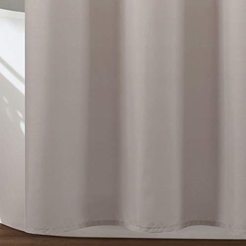 Lush Decor Umbre Fiesta Shower Curtain, 72" x 72", Blush and Gray, 72" W x 72" L (Pack of 1), W 72" x L 72" (1 Panels) - Image 3