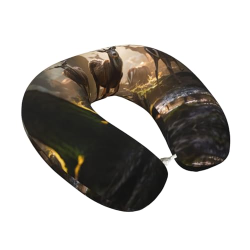 Almohada de espuma viscoelástica con soporte cervical miniatura 2