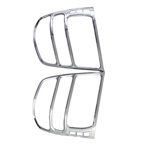 Cubierta de luz trasera de ABS cromado para Toyota Highlander 1998-2005 3