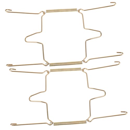 DECHOUS Stainless Steel Plate Display Hangers Wall Plate Hangers Easy Installation No Drilling Needed