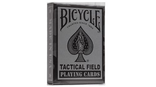 Baraja de Cartas Bicycle Tactical Field Negra