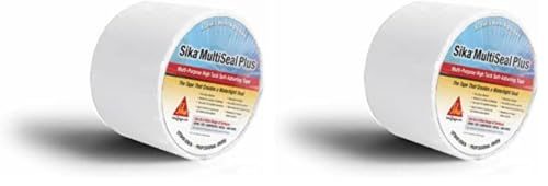 Image of AP Products Sika 017-413828-25 Multiseal Plus Tape - White, 4 inch x 25' Roll (Pack of 2)