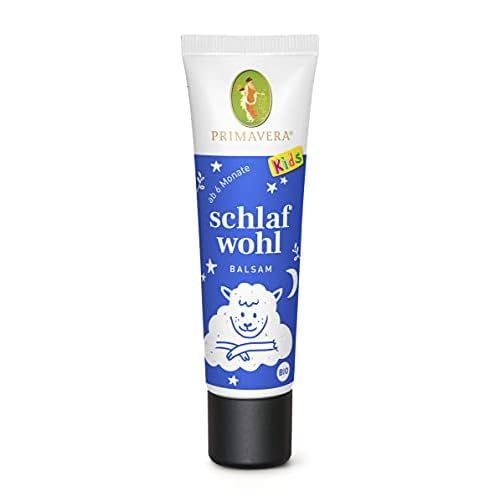 PRIMAVERA Träum süß Baby & Kinder Balsam bio 30 ml - mit Lavendel fein, Ho-Blätter und Benzoe Siam - sanft für wohlige Einschlafrituale - ab 6 Monaten - Naturkosmetik - vegan