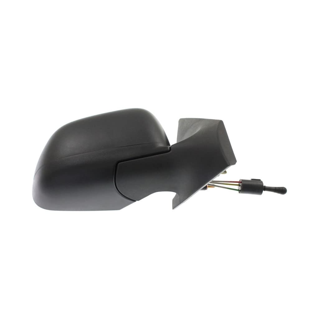 Power Textured Black Side Mirror – Driver Left Replacement For 2012-2014 Nissan Versa Sedan SV/SL - View #5