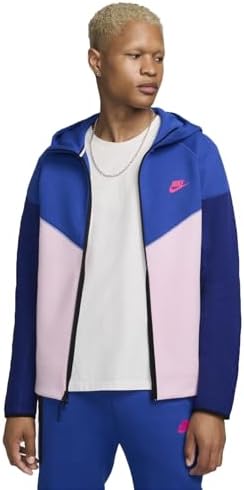 pink and blue hoodie nike