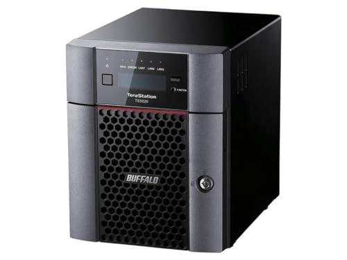 Image of BUFFALO TeraStation 5420DN 4-Bay Business Desktop NAS 16TB (4x4TB) with Hard Drives Included RAID iSCSI Network Storage File Server