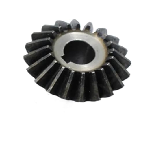 Engrenage biseauté 2M 25 dents en acier avec alésage de 12mm et rainure de clavette de 4mm