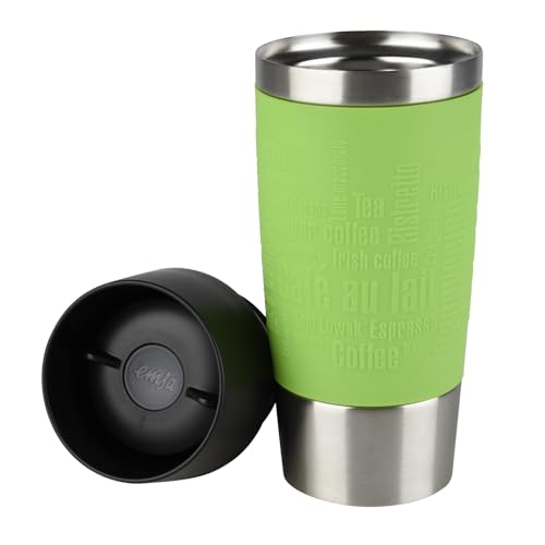 Emsa Travel Mug 360 ml Classic, Thermobecher hält 4h heiß, 8h kalt, 100 Prozent dicht, Isolierbecher ist auslaufsicher, Kaffeebecher to go… – Ansicht 6