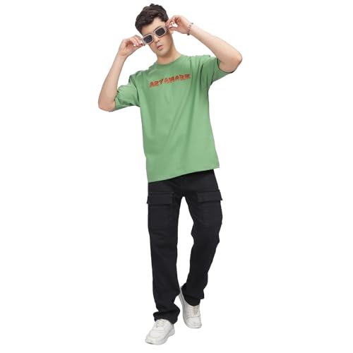 Buy ARYAMARK ' Tiruppur Threads' Oversized Tshirt T-Shirt