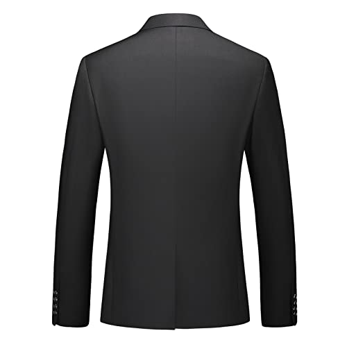 Men's Suit Blazer Jacket Slim Fit Casual One Button Lightweight Sport Coats Formal Dress Daily Business Suit Jacket3