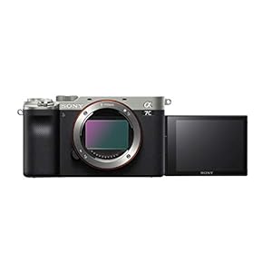Sony Alpha 7 C – Cámara evil de fotograma completo (compacta y ligera, enfoque automático a tiempo real, 24.2 MP, sistema de estabilización de 5 ejes, batería de gran capacidad, Solo Body) Plata