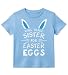 Trade Sister For Easter Eggs Funny Siblings Easter Toddler/Infant Kids T-Shirt 4T California Blue