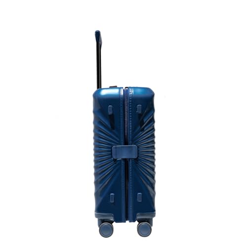 Modern 28" Blue Suitcase with Lock & USB Charging Port - Lightweight Travel Luggage for Business & Leisure4