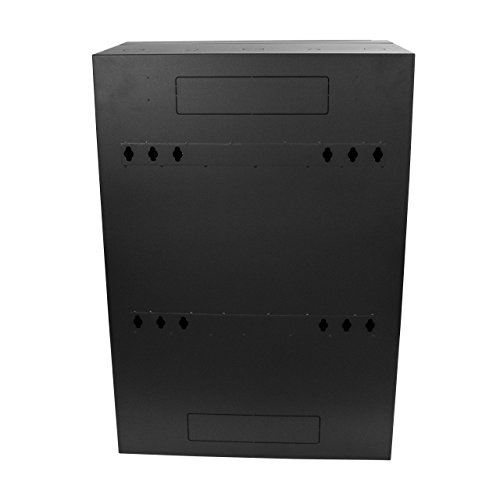 Image of StarTech.com 6U Wall Mount Network Cabinet - Vertical Wall Mount Patch Panel Rack - 30 inch Server Room Cabinet (RK630WALVS)