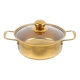 Design Pratique Avec Double PoignéE: équipée de deux poignées robustes, cette marmite offre une prise en main stable et sécurisée, simplifiant le transport et la manipulation même lorsque le contenu est chaud