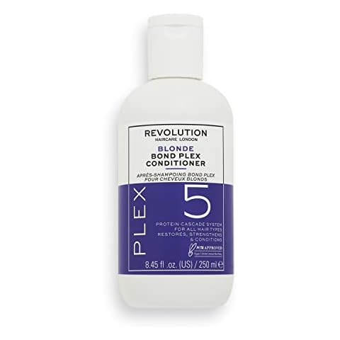 Revolution Haircare London Blonde Plex 5, Bond Plex Conditioner, Hair Conditioner for Blondes, 250ml Cover