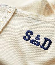 Superdry Dames Crème Caraco Boutonné A Motif Athletic Essentials - vue 10
