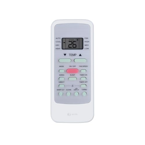 Image of 7SEVEN Compatible with Blue Star AC Remote Original 12A Model Suitable 1 1.5 2 Ton Split and Window Air Conditioner - Make Sure Existing Remote Control Match Exactly of Each Keys