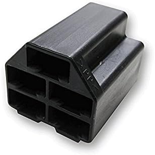 Delphi 2973422 Metri-Pack 5-Way Female Connector, Black, 56 Series (10 per pack)