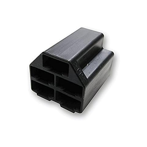 Delphi 2973422 Metri-Pack 5-Way Female Connector, Black, 56 Series (10 per pack) Cover