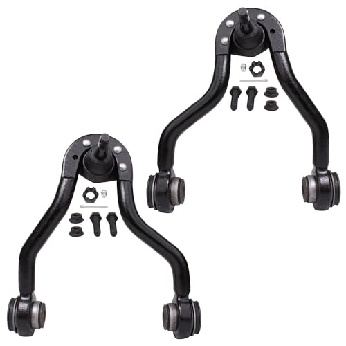 Image of Detroit Axle - 4WD Front End Kit for Chevy Tahoe Blazer GMC K1500 K2500 Suburban Yukon, Replacement 2 Upper Control Arms with Ball Joints 4 Outer Inner Tie Rods 2 Lower Ball Joints