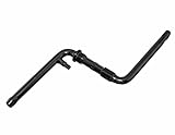 Alta 6 1/2' One Piece Bike Crank, 165mm, Multiple Colors (Black)