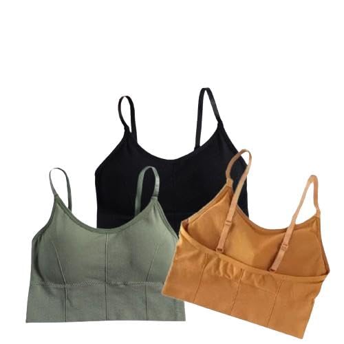 Image of Acnos 7 Colors Women's Wirefree Non Padded Super Combed Cotton Elastane Stretch Medium Coverage Everyday Bra with Concealed Shaper Panel and Adjustable