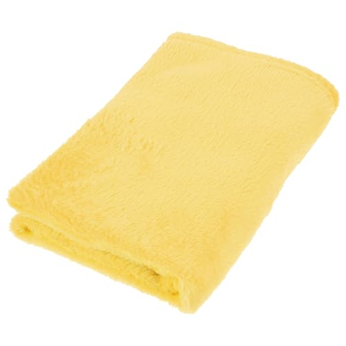 Amosfun Blankets Blanket Under Twin Fleece Fuzzy- Gorgeous Flannel Fleece Pet Blanket Cozy Towel Solid Color Pet Blanket (Bright Red)