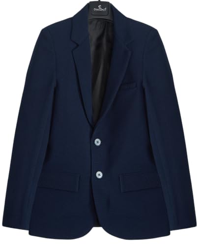 Image of CHARCHIT Boys Regular Fit Plain Blazer and T-Shirt