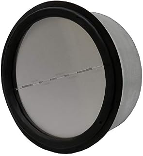 ALDES 6 Inch Round Spring Loaded Backdraft Damper - Professional Grade
