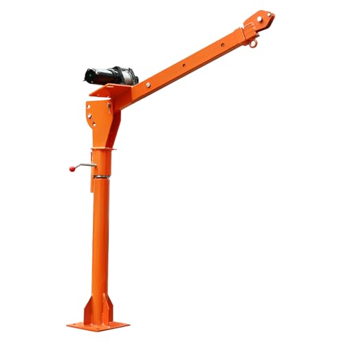 Grúa eléctrica plegable para camioneta 1100 lb con cabrestante eléctrico miniatura 5