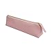 Produktbild PU Leder Federmäppchen, BETOY Leder Etui für Stifte Dreieck Design Federmäppchen Klein Reißverschluss Federmäppchen für Schule Büro Kosmetik Make up Mädchen Junge, Pink