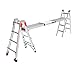 Little Giant Ladder Systems 11069 6-9 ft Telescoping Plank, 6' -9', Gray