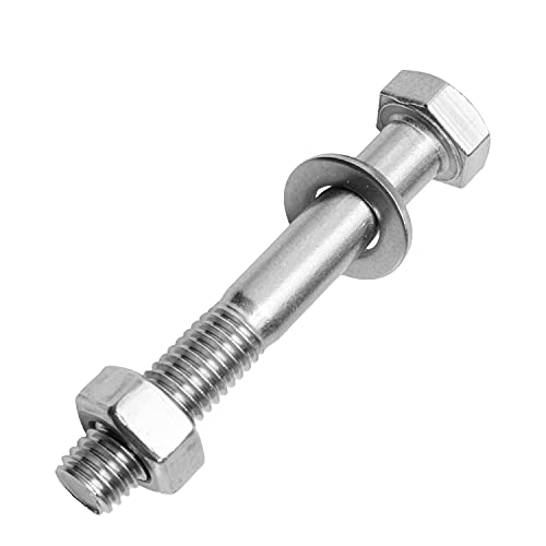 Mesaros Sechskantschrauben M10x200 Edelstahl A2 (100 Stück)