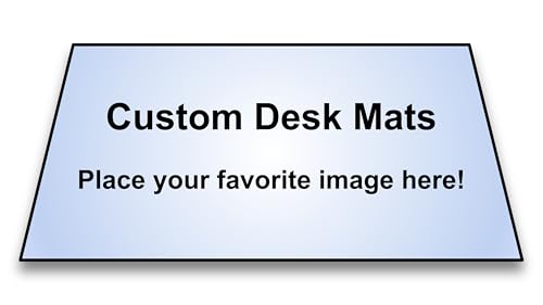 Custom Desk Mat (16x32 Inches) - Your Photo or Image - Non...