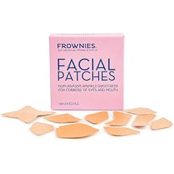 Frownies Corners of Eyes & Mouth Wrinkle Patches, 144 Count | Helps Visibly Soften Crow’s Feet, Smile Lines & Nasolabial Folds